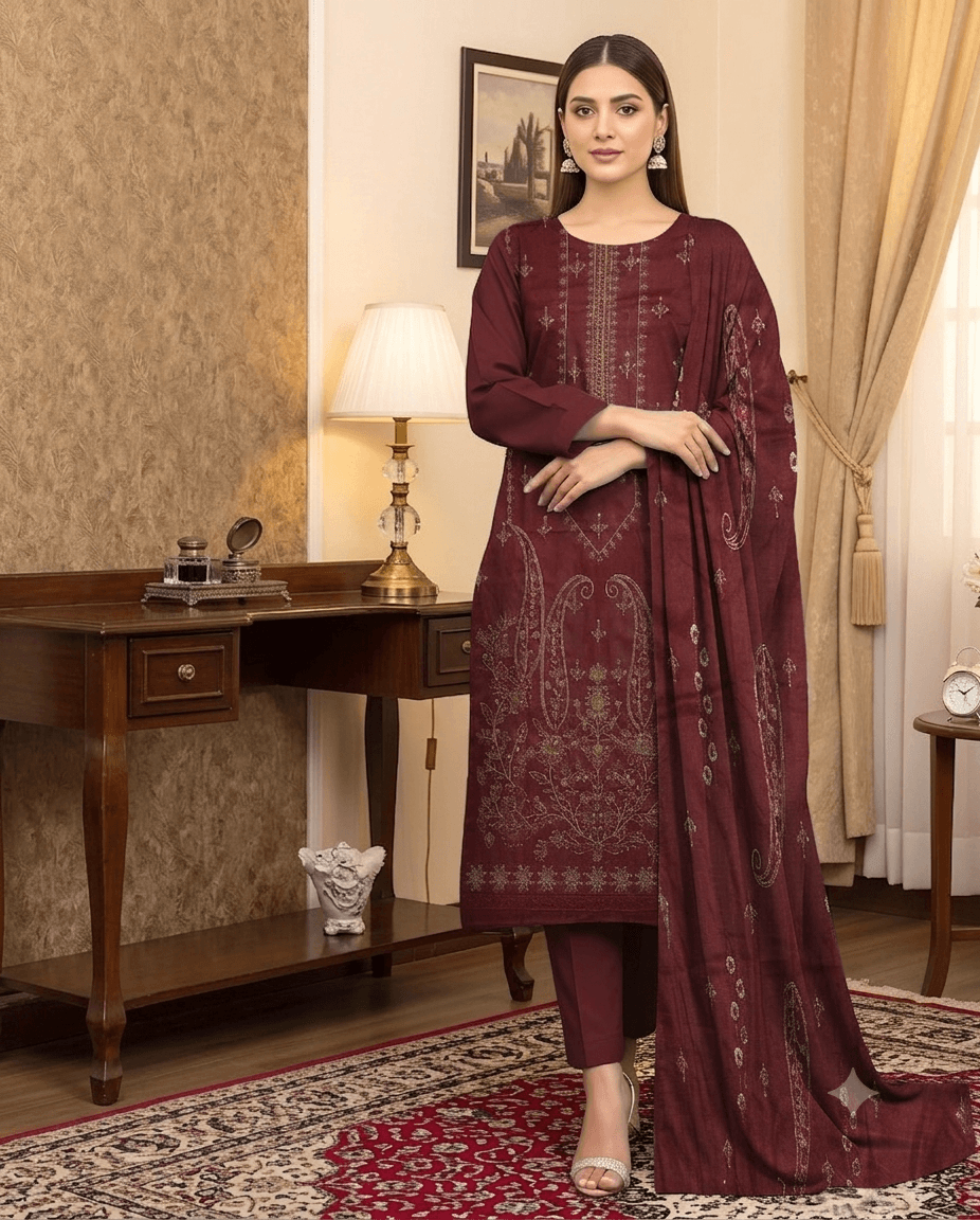 Embroidery 3pc-998 - RIVAJ