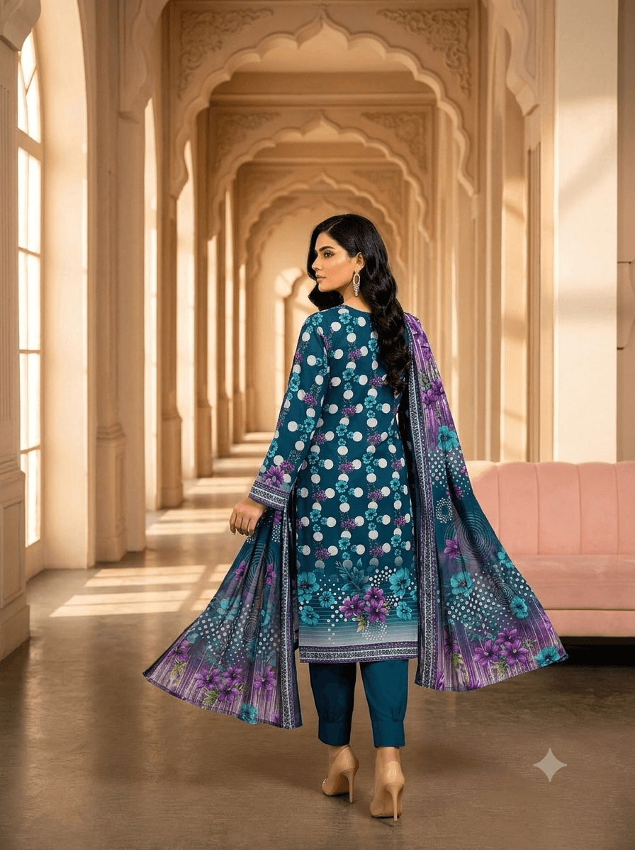 3pc unstitched-997 - RIVAJ