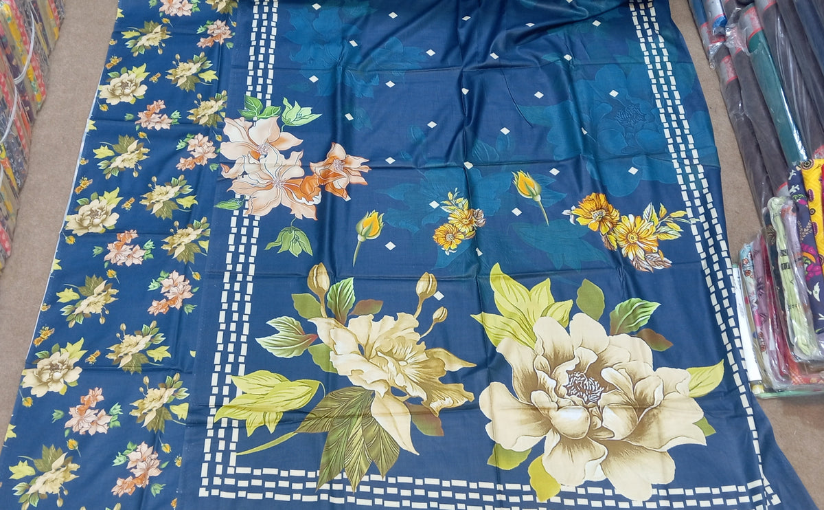 Classy Linen Printed 3-Piece